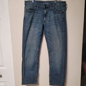 Calvin Klein Women's Blue Boyfriend Jeans Relaxed